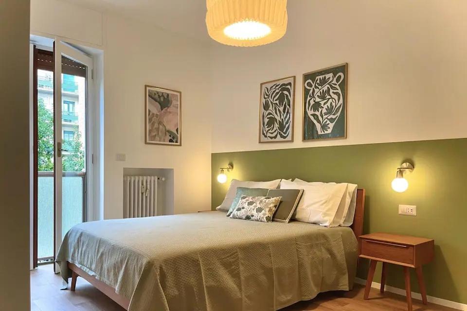 Luxury 2 Bedroom Apartament, Close To San Siro, Fiera And 10 Min Metro To Duomo Милан Экстерьер фото
